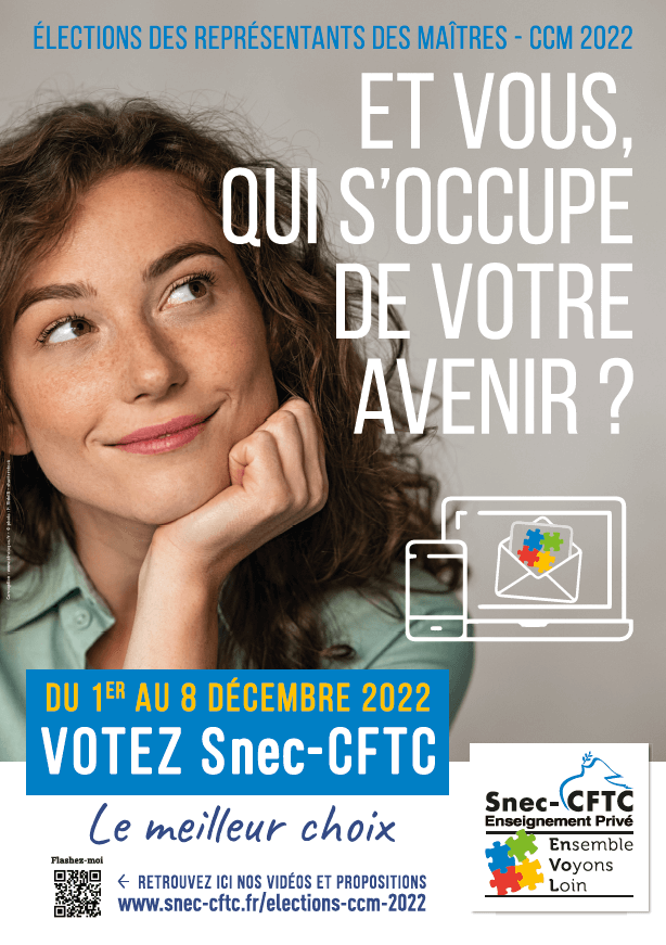 Elections CCM 2022 : votez Snec-CFTC ! Elections CCM 2022 : votez Snec-CFTC !