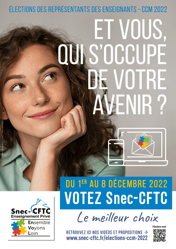 Elections CCM 2022 : votez Snec-CFTC ! Elections CCM 2022 : votez Snec-CFTC !